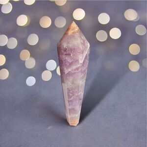 Amethyst Crazy Lace‎ Agate Crystal Wand (#1)